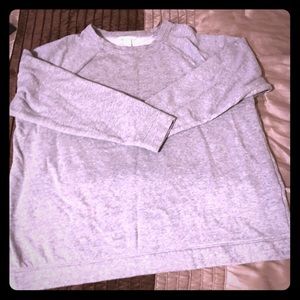 Grey over sized sweatshirt